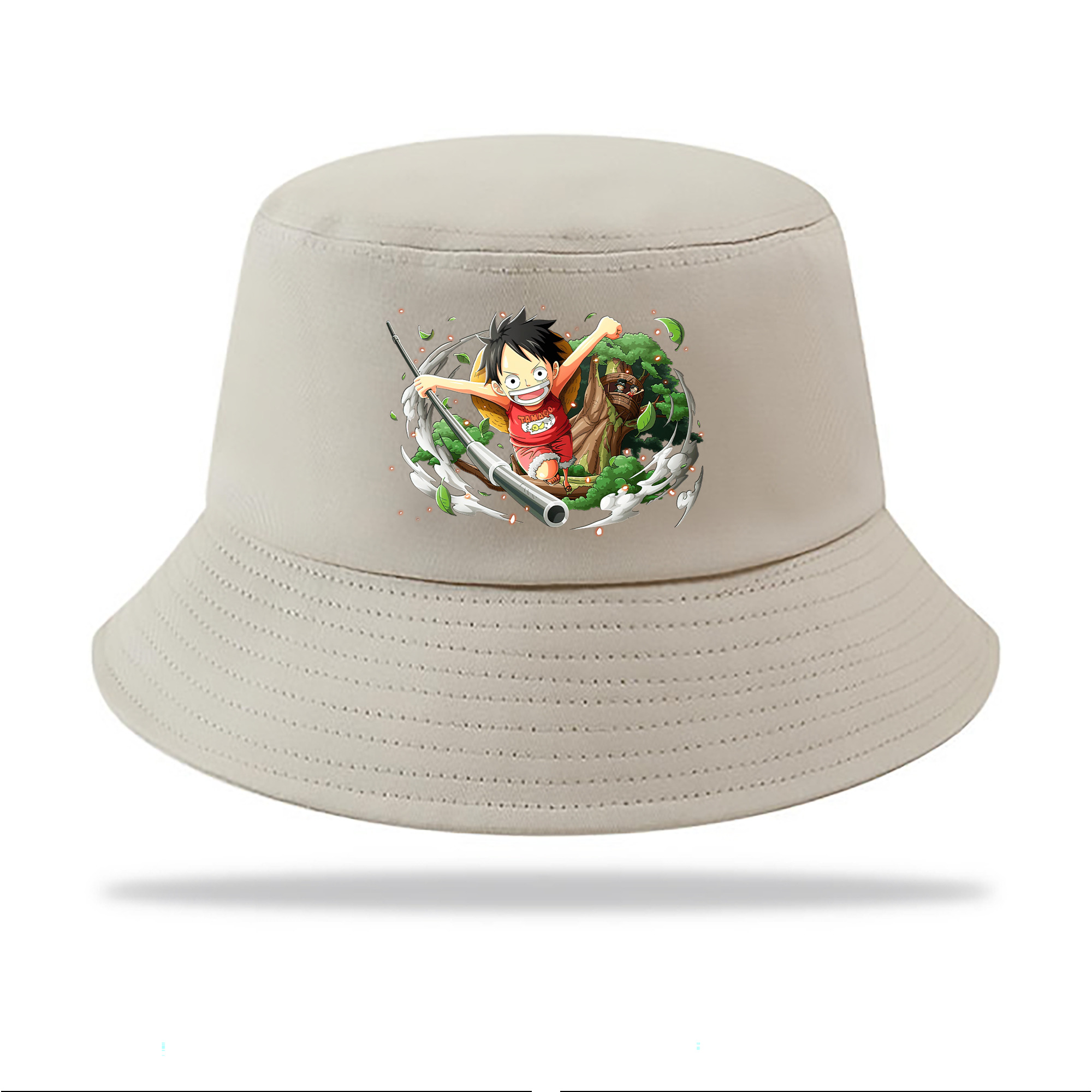 （画像用） ワンピース モンキー・D・ルフィ ONE PIECE Monkey D. Luffy アウトドア日除けバケットハット